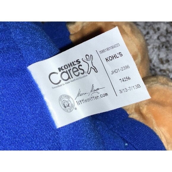 Mercer Mayer Little Critter Plush Character 12 inch by Kohl's Cares 2014 - Picture 10 of 11